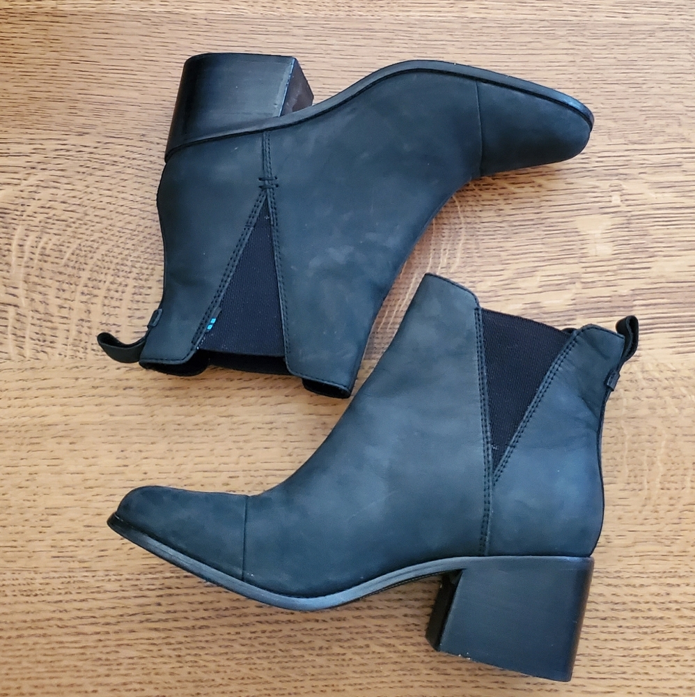 Toms Everly Faux Leather boots - black - Picture 3 of 8